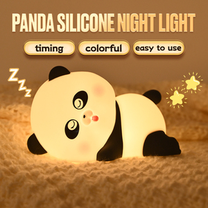 Có thể sạc lại dễ thương <span class=keywords><strong>LED</strong></span> ánh sáng ngủ đêm đèn Smiley Silicone Pat đêm đèn cho trang trí nội thất - Product Image 2