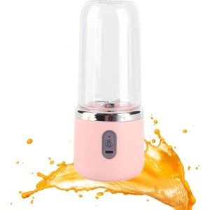 Electric USB Portable Manual Juicer 400ml Stainless Steel Blade Slow Squeezing Multifunctional Easy Handling Car RV Hotel Use - Product Image 1