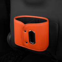 Organisateur de siège arrière de voiture YECAI en cuir, support de rangement suspendu robuste pour enfants et adultes, fini les désordres dans l'habitacle