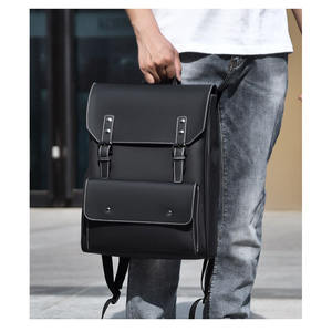 Custom Pu Leather <b>Laptop</b> <b>Backpack</b> <b>Men</b> Large Capacity School <b>Backpacks</b> College School Bags <b>Backpack</b> - Product Image 6