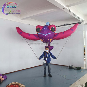 Décoration suspendue gonflable en forme de libellule, <span class=keywords><strong>ballon</strong></span> insecte coloré avec lumières LED pour <span class=keywords><strong>plafond</strong></span> de centre commercial et décoration d'événements nocturnes - Product Image 6