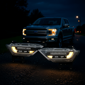 Faros Antiniebla LED F150 21-23 Jule RH para Ford F-150, Blanco Frío de 6500K, 6000LM, Bombilla H11 de 55W, 12V, Mejora de Actualización, Marca Faros, Un - Product Image 2