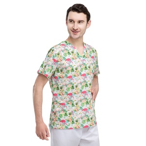 OEM al por mayor <span class=keywords><strong>nutricionista</strong></span> uniforme médico mujeres Scrub Set Scrubs uniformes conjuntos médico Hospital quirúrgico - Product Image 6