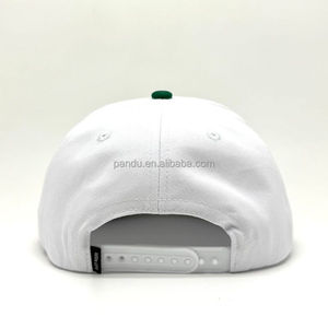 Gorra de Béisbol Personalizada <span class=keywords><strong>DR</strong></span> Bull Head Verde de Dos Tonos, 5 Paneles, Bordada, Casual, para Exteriores, Ajustable, Talla Universal 55-61cm - Product Image 4
