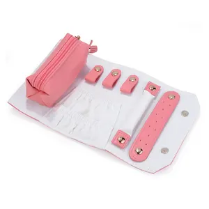 New arrival travel jewelry organizer Mini size light weight jewelry roll