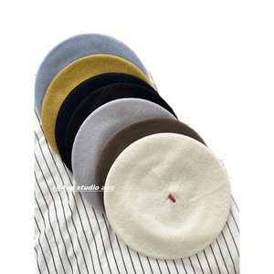 Boina de lana para mujer, resistente al viento, 56-58Cm, estilo inglés, sombrero de pintor retro para mujer - Product Image 5