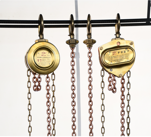 Palan à chaîne résistant aux étincelles <span class=keywords><strong>1ton</strong></span> 3M bloc de chaîne offshore pour champs pétrolifères industriels antidéflagrant chute de chaîne manuelle - Product Image 5