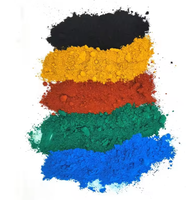 Poudre de pigment de revêtement en oxyde de fer inorganique résistant aux projections de sel et anticorrosion pour équipements d'ingénierie marine