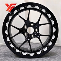 Jantes de voiture forgées Yugole Custom en alliage d'aluminium 6061T6 Beadlock 20X10.5J 5X112 5x120 pour Audi Rs6 C7 2015, BMW M3 M4 Drag Pack