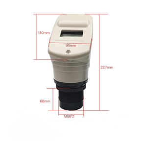 Capteur de niveau ultrasonique sans contact Yanken DC24V 5m avec précision de 0,1% en métal et ABS, sortie 4-20mA - Product Image 5