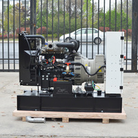 Générateur diesel 10 kW 120/240 V monophasé 50 Hz, type à châssis ouvert, avec démarrage automatique du groupe électrogène, ATS, démarrage à distance