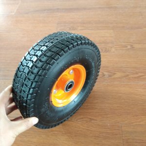 10 pouces 3.00-4 3.50-4 Air Pneumatique <span class=keywords><strong>Gonflable</strong></span> En Caoutchouc <span class=keywords><strong>Pneu</strong></span> Roue pour Hand Truck Trolley Tondeuse À Gazon Épandeur <span class=keywords><strong>Brouette</strong></span> - Product Image 4