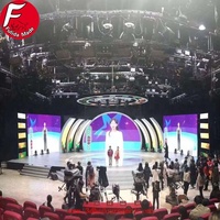 Écran LED flexible incurvé pour intérieur, taille du module 500*500 mm, P1.25, haute luminosité 1000 nits, pour la publicité commerciale