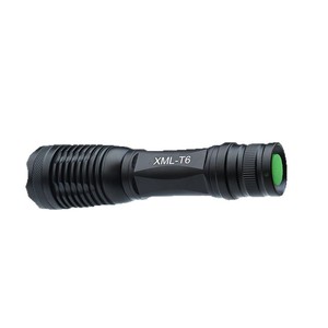 ไฟฉายซูมแบบยืดหดได้ อลูมิเนียมอัลลอยด์ T6 LED ความเข้มสูง สำหรับใช้งานกลางแจ้ง ระยะไกล - Product Image 1