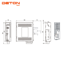 Unité de commande de servomoteur AC Leadshine L6N 1000S 1000ST avec bus EtherCAT, pièces de précision stables pour machines de traitement laser