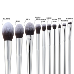 Apsara Deer, Nuevo Diseño, Juego de 10 Brochas de Maquillaje Profesionales de Pelo Sintético de Lujo - Product Image 2