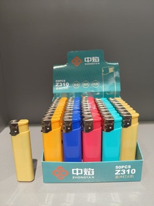 Briquet à gaz en plastique coupe-vent, prix usine de gros, modèle 2026, rechargeable - Product Image 2