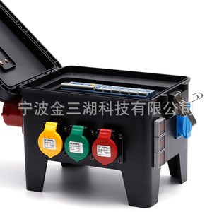 Distribution <b>Box</b> 6 Sockets 220 V 32 A IP66 Outdoor Portable Waterproof Power Supply <b>Unit</b> - Product Image 4