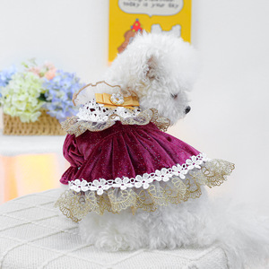 PETCIRCLE Pet Circle Spring and Autumn Pet Clothing Small Dog Puppy <b>Cat</b> <b>Clothes</b> Temple Dress - Product Image 5