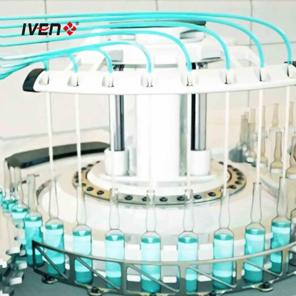 Хорошо разработанная производственная линия, система наполнения и запечатывания пластиковых стеклянных ампул, стиральная сушильная машина