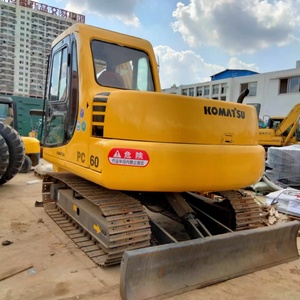 Mini Excavadora Komatsu PC60 de 6 Toneladas en Buen Estado, Barata para la Venta, Komatsu PC60-7 Importada con Motor Perfecto, Embalaje Original - Product Image 5