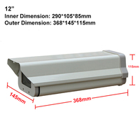 Carcasa de Alta Calidad con Nuevo Diseño para Cámaras de Seguridad CCTV, Impermeable IP66, para Exteriores, Carcasa Protectora para Cámaras PTZ, Accesorios para Cámaras de Seguridad Doméstica