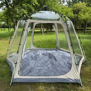 Carpa de Camping Automática para 5-6 Personas, Doble Capa, Oxford, Apertura Rápida, Tres Estaciones, Impermeable 2000-3000 mm - Product Image 2
