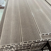 SONSILL Nouvelle technologie Anti-dérapant 3D Gaufré Grain de Bois wpc composite carreaux de terrasse