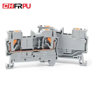 CHFRPU PT2.5 2.5mm2 Combined DIN rail Plug-in Spring Terminal Block Intelligent upgrades do not require tools