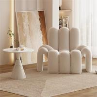 Chaise araignée style nordique, nouvelle tendance, vente chaude, mobilier moderne pour hôtel, maison, chambre à coucher, salon, détente, tissu, salon