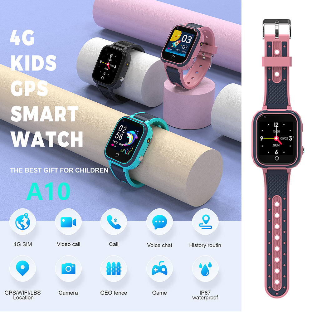 A10-4g-gps-sos-KID-RELOJ-INTELIGENTE