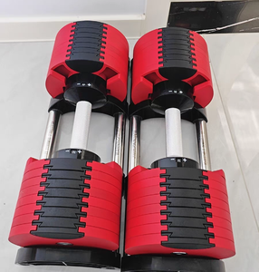 Attrezzatura <span class=keywords><strong>Fitness</strong></span>: Manubrio Regolabile da 32kg/36kg (Incrementi di 2kg) e 80lb (Incrementi di 5lb) con Supporto - Product Image 4