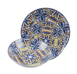 <span class=keywords><strong>Set</strong></span> di Stoviglie Eleganti da <span class=keywords><strong>18</strong></span> Pezzi, Design con Decalcomanie Italiane, Qualità Linyi, <span class=keywords><strong>Set</strong></span> di <span class=keywords><strong>Piatti</strong></span> in Porcellana Dura, <span class=keywords><strong>Set</strong></span> di Stoviglie in Ceramica - Product Image 2