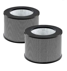 Filtro de repuesto de 2 piezas para purificador de aire, compatible con aoronronics TT-AP006, prefiltro 3 en 1