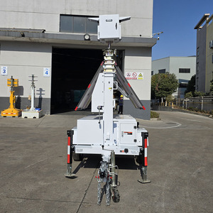 Mobile Solar CCTV Trailer <b>With</b> GPS Battery <b>Camera</b> UST-600S Portable Solar CCTV Trailer Mobile <b>Security</b> Trailer Mobile <b>Security</b> C - Product Image 6