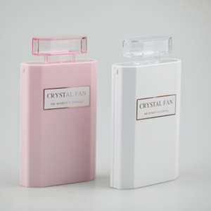 Gran oferta, Mini ventilador enfriador eléctrico recargable por USB, diseño de botella de Perfume con función de aroma, plegable y silencioso para uso en exteriores - Product Image 1