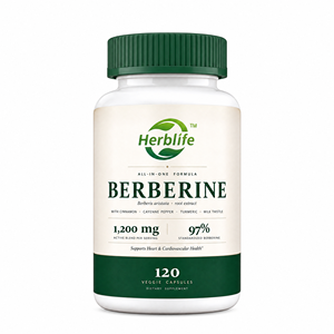 Extracto de Raíz de Berberina Complejo 97% Estandarizado, 120 Cápsulas Vegetales, Apoya la Salud Metabólica del Corazón con Canela y Cúrcuma - Product Image 1