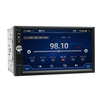 Lecteur DVD de voiture Écran tactile 7 "Stéréo de voiture 2Din Universel Android10.0 Navigation de voiture avec RDS et DSP WiFi BT5.0 Image de recul