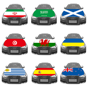 Фанаты Бразилии, приветствие 2022, Национальная Палестина, Гаити, крышка капота, флаг Саудовской Аравии - Product Image 2
