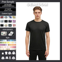 Groupe personnalisé publicité chemise élection T-Shirts été mince course Fitness respirant séchage rapide t-shirt hommes