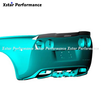 Aileron arrière en fibre de carbone de style Xstar pour Chevrolet Corvette C6 Z06 ZR1 Grand Sport