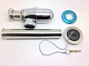 ZINCO Rifiuti Montaggio Sink Chrome Bottiglia Trappola SIFONE SIFON CON BACINO di SCARICO SET - Product Image 2