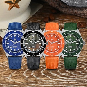 Reloj Automático para Hombre San Martin SN0151GL 39mm Miyota 90S5 con Esfera Guilloché MOP, Reloj de Buceo de Cuerda Automática con Luminosidad BGW-X1, 20 Bar - Product Image 3