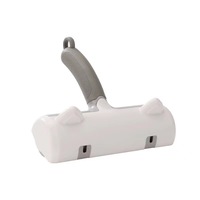 Rouleau adhésif réutilisable pour enlever les poils d'animaux (chiens, chats) – Brosse nettoyante pour canapé, tapis et usage domestique