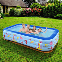Individuell Bedruckbare Vollgröße Aufblasbare PVC 3mm Dicke Wasserdichte Poolliege für Erwachsene & Kinder zur Nutzung im Freien und Garten