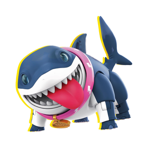 Cartoon Jeff Land <b>Shark</b> Marvel Rivals Champion Class ABS Plastic <b>Toy</b> Pink Belt Version Animal Collectible Figure Unisex Finished - Product Image 1