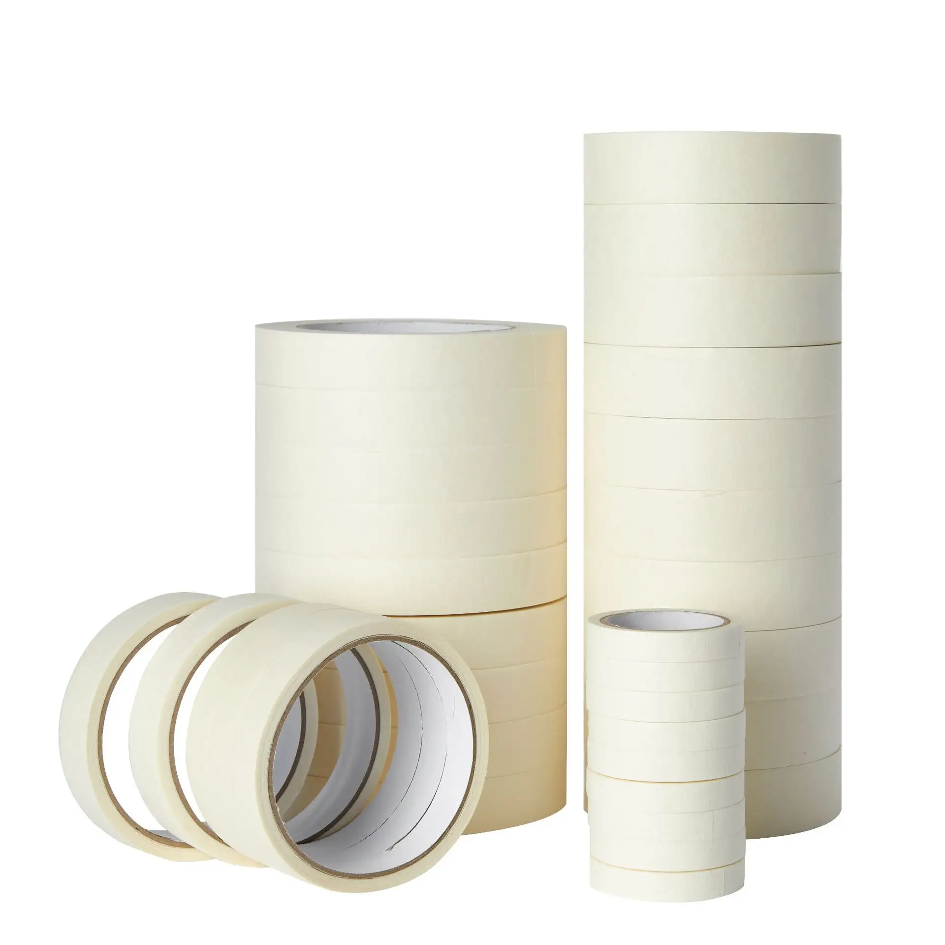 Allzweck-Klebeband für beige Maler 1mm 12mm 18 mm 25mm Zum Malen, Etikettieren, Verpacken, Basteln, Kunst krepp papier band