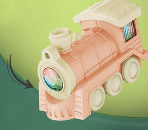 Juguetes Educativos para Bebés, Tren de Plástico Multifuncional con Luz y Música, Bola Flotante con Suspensión y Spray, Mini Coche Eléctrico Universal para Niños - Product Image 4