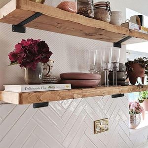 6 Inch Heavy Duty Floating <strong>L</strong> Shelf <strong>Bracket</strong> Invisible Triangle <strong>Bracket</strong> Hidden <strong>for</strong> <strong>Shelves</strong> Support - Product Image 5
