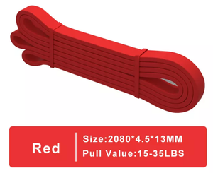 피트니스 강한 강도 라텍스 밴드 운동 저항 밴드 파워 밴드 - Product Image 2